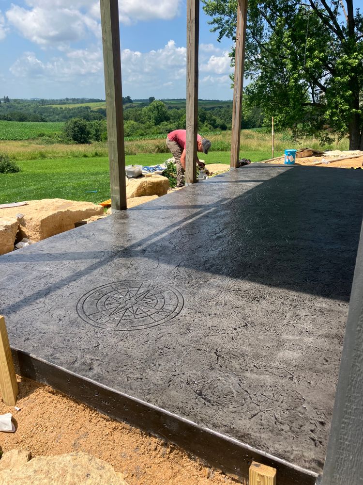 Concrete for Anderson Concrete Construction in Olmsted County, MN