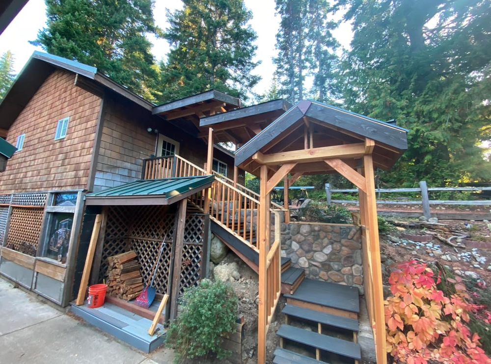 Exterior Renovations for The Helpful Viking in Cle Elum, WA