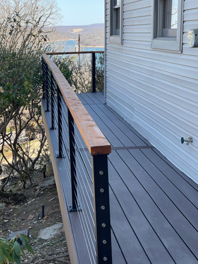 Custom Decks for Ozark Deck Company in  Rogers, Arkansas