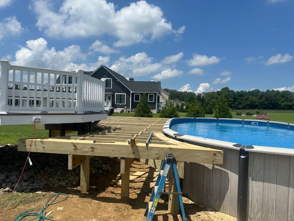Pauline deck for Thomas J. Gorman Construction in Middletown, DE