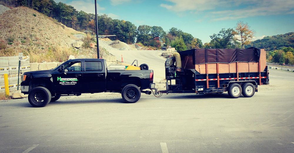 Our Equipment and Team for Hennessey Landscaping LLC in Oxford,  CT 