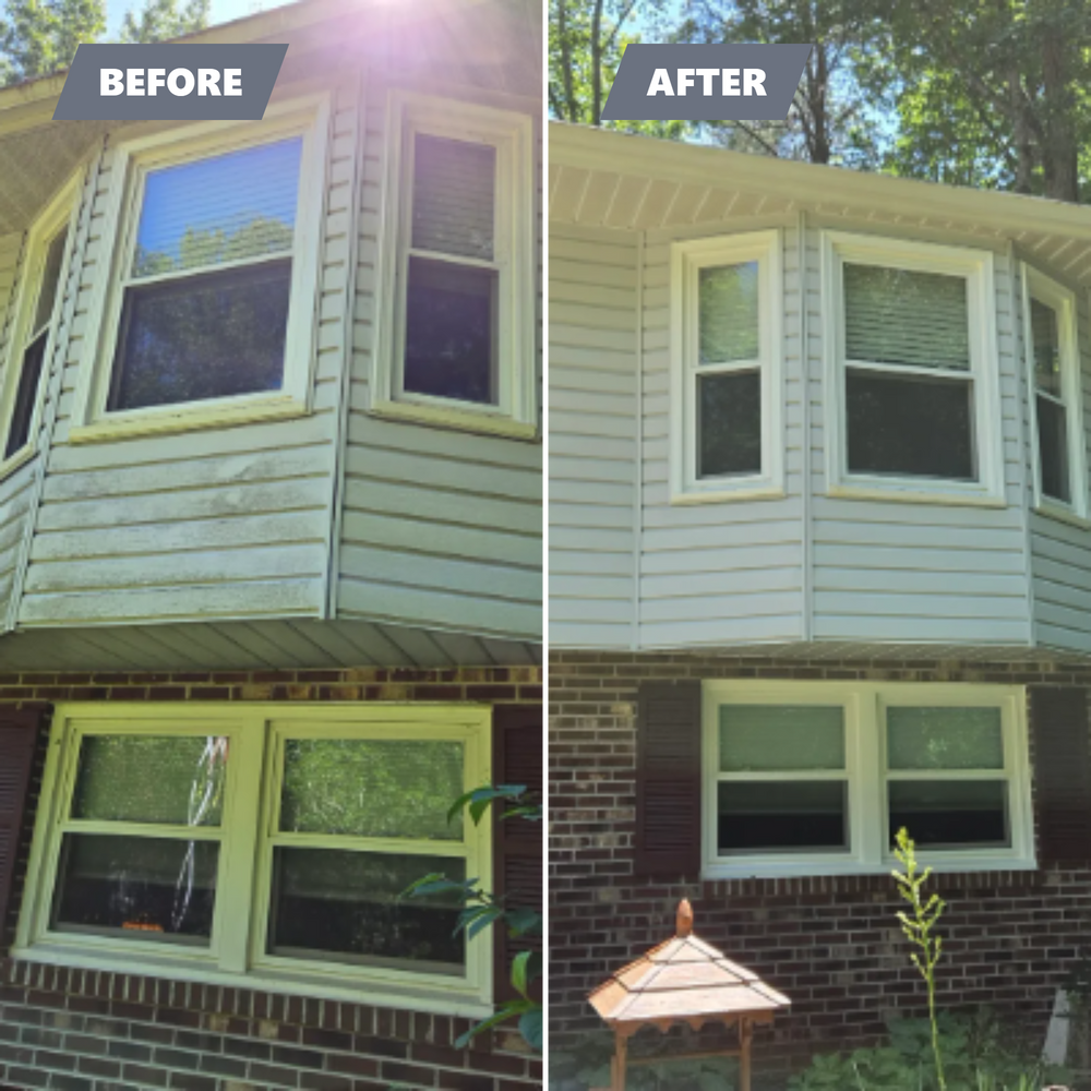 Before & Afters for Sharper Look Exteriors in Midland, VA