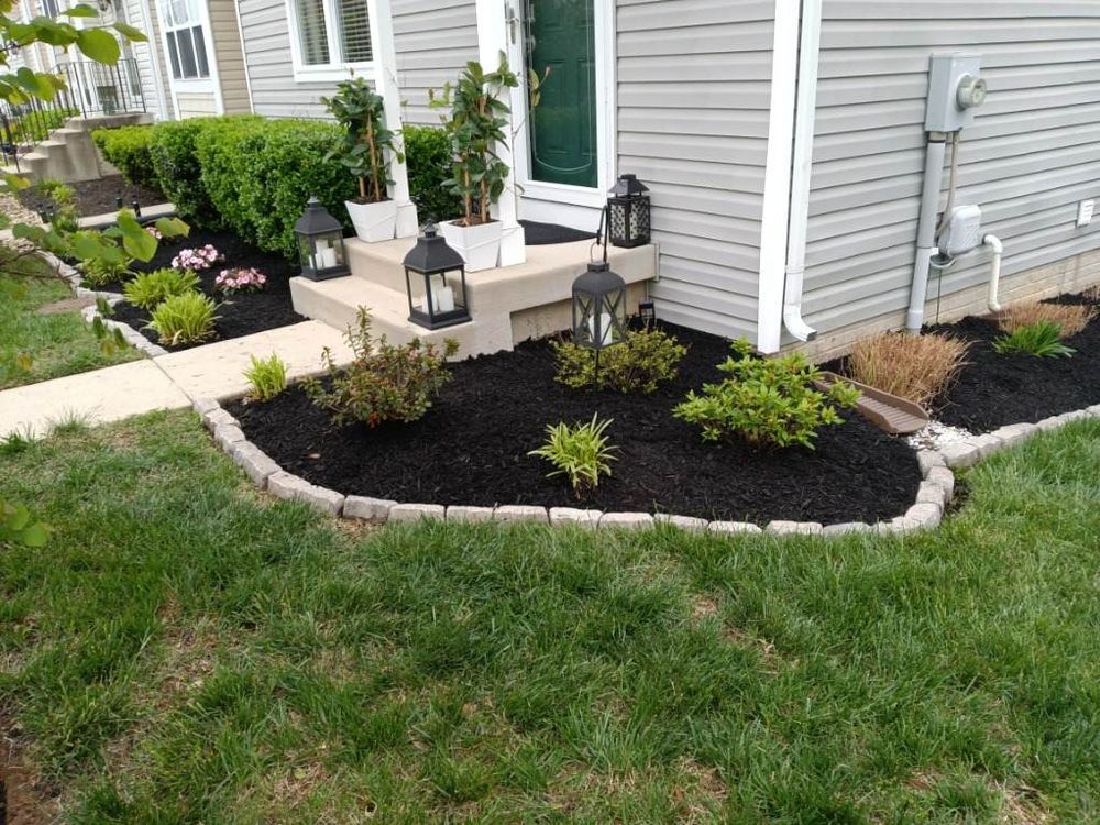 Landscape Design/Mulching for Sam I AM Property Solutions in Sunderland, MD