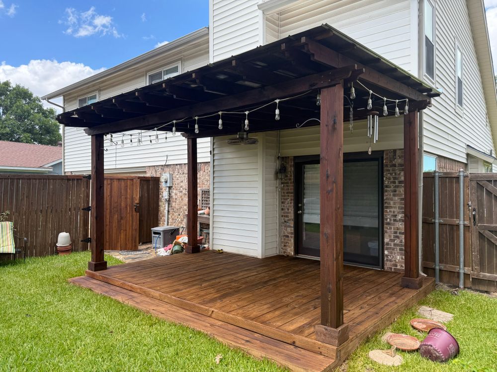 Decks for Walker Custom Exteriors in Dallas, TX