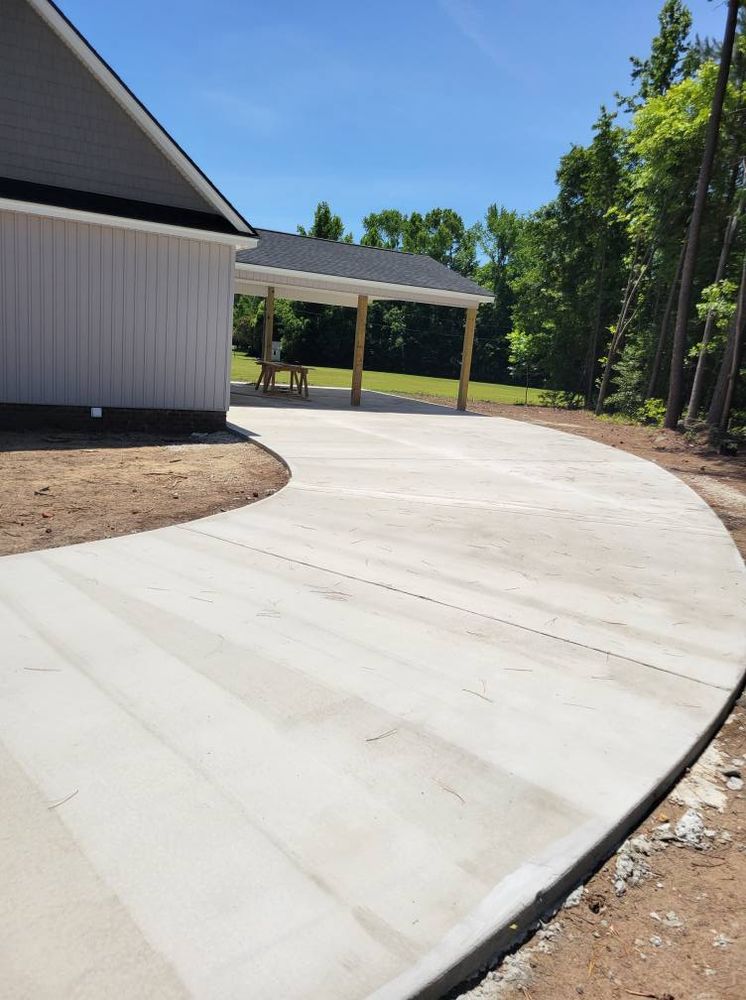 Concrete for Burt Concrete Solutions in Raleigh, NC