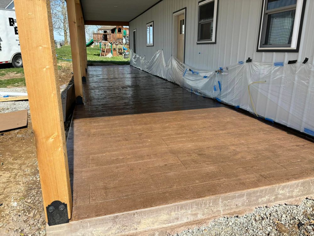 Our concrete service delivers durable and expertly finished surfaces, perfect for driveways, patios, and foundations. We ensure quality craftsmanship with each pour to enhance your home's structural integrity and curb appeal. for Freedom Excavating in Ludlow, MO