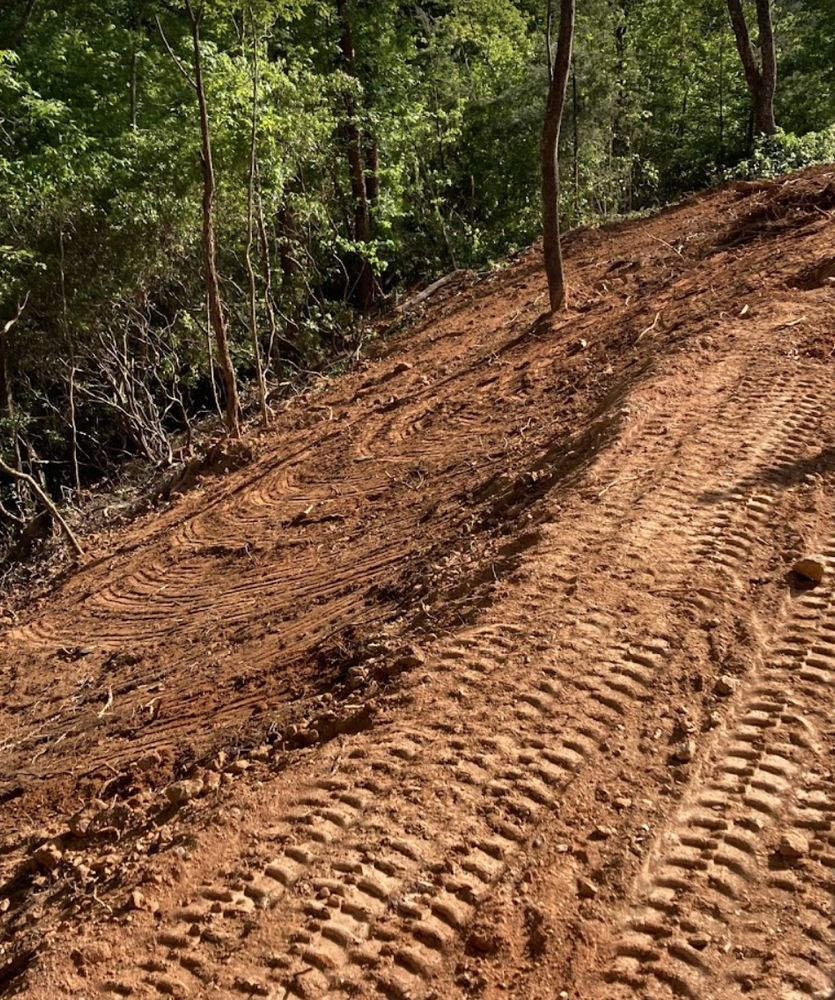 Grading for Gibson Grade Works in Towns County, GA