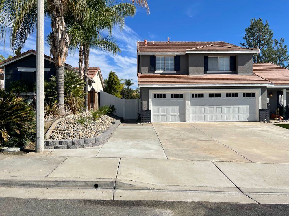 Concrete for Aidan Jade Landscaping in Riverside County, CA