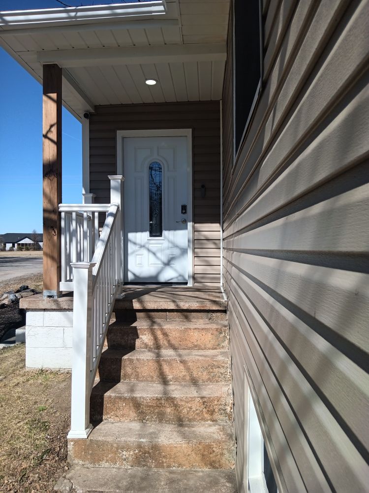Water deterrent porch roof for Ins & Outs Home Repair, LLC in Madison County, IL