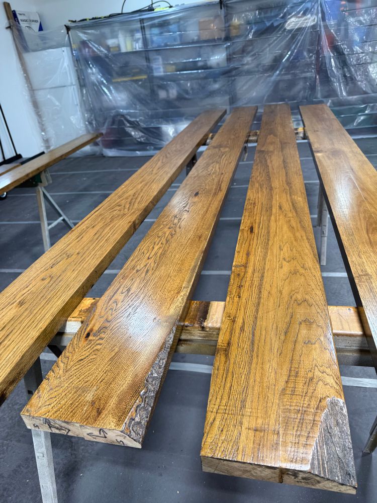 Wood staining  for Ziemer Painting Services in Appleton, WI