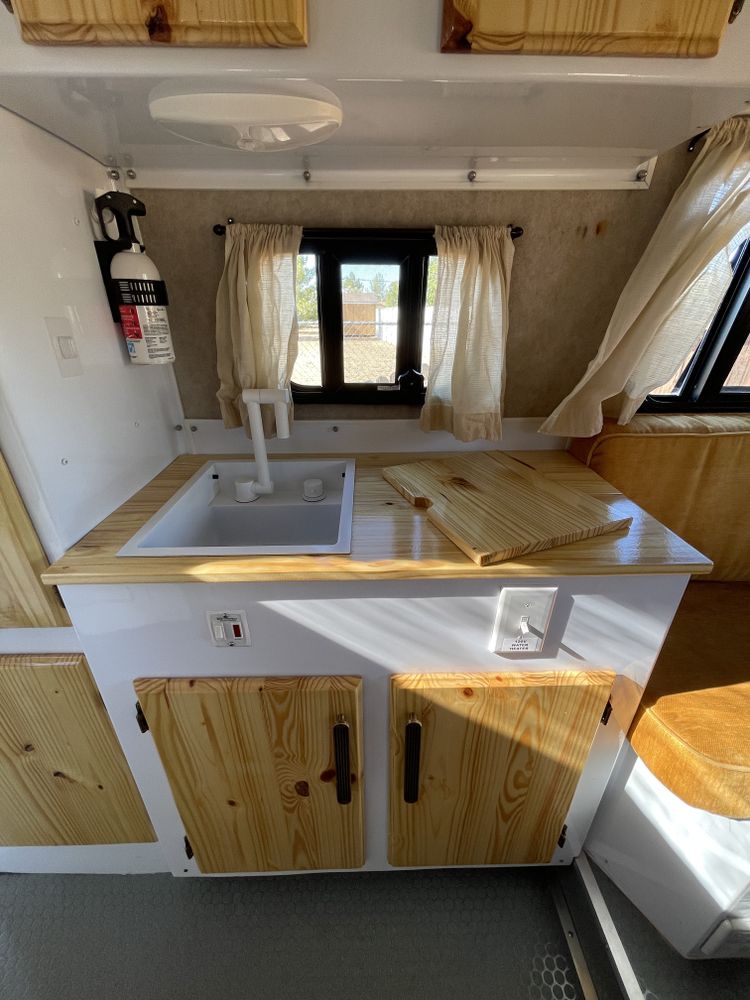 Scamp Travel Trailer for Mauka to Makai RV Renovations in Los Angeles, CA