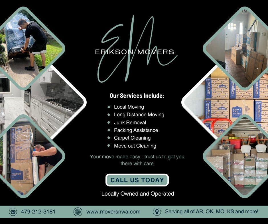 All Photos for Erikson Movers in Pea Ridge, AR