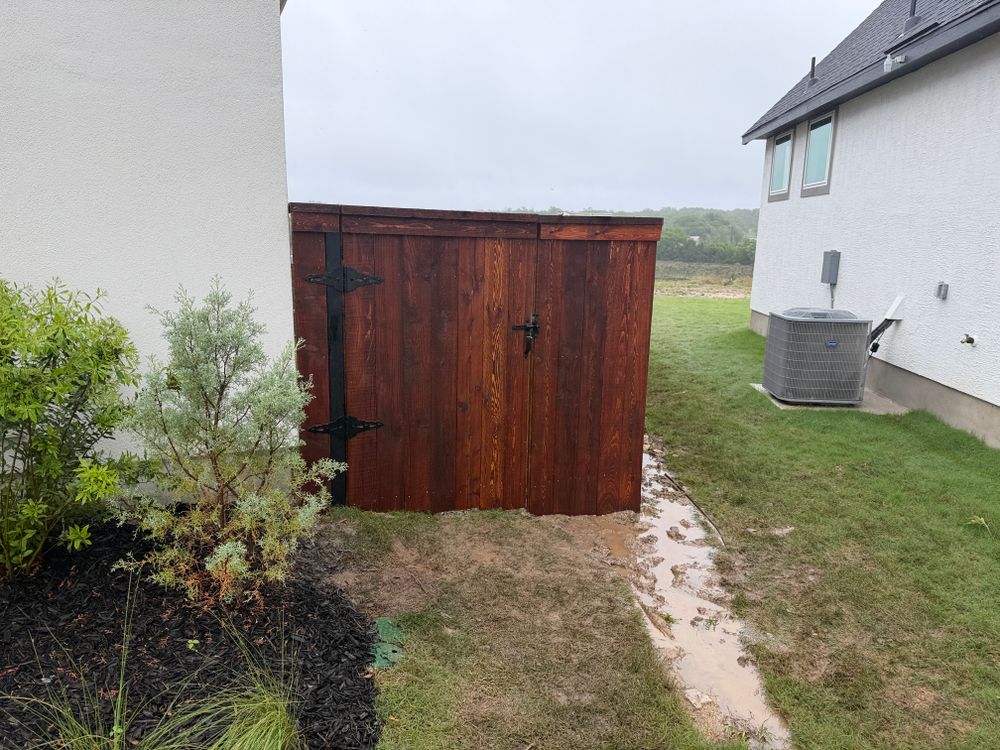 Fencing for HDR Construction in New Braunfels, TX