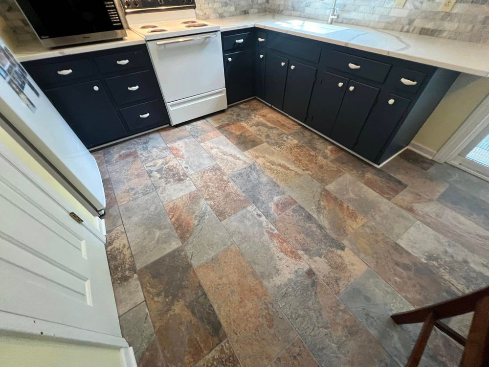 Tiling for Novo Tile Co. in Lillington, NC