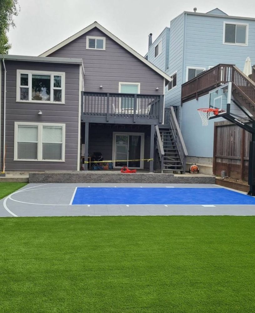 Transform your outdoor space with our top-quality artificial turf grass, offering a lush, green appearance year-round. Enjoy low maintenance, durability, and the perfect lawn without the hassle of mowing or watering. for Bay Breeze Landscaping Inc in San Francisco, CA
