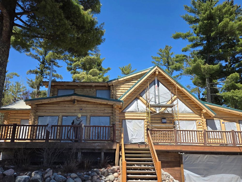 All Photos for 218 Painting & Log Restoration LLC in Britt, MN