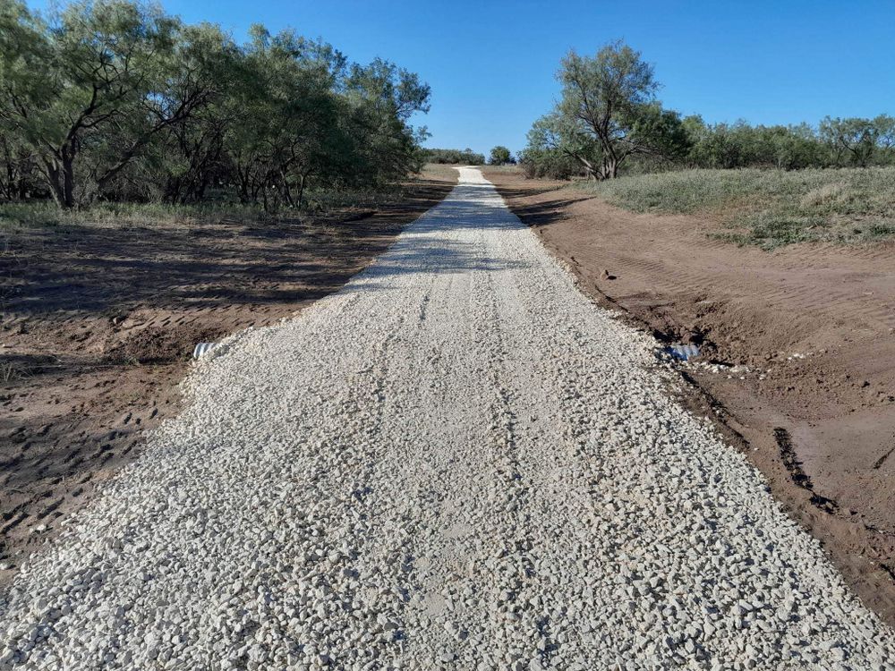 Excavating for MOTEX Enterprises in Kempner, TX