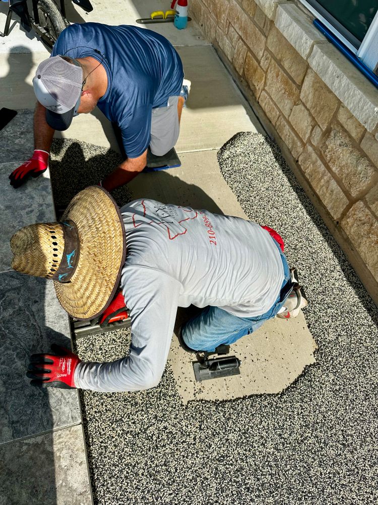 TEX STONE Resin & Epoxy Coatings team in Schertz, TX - people or person