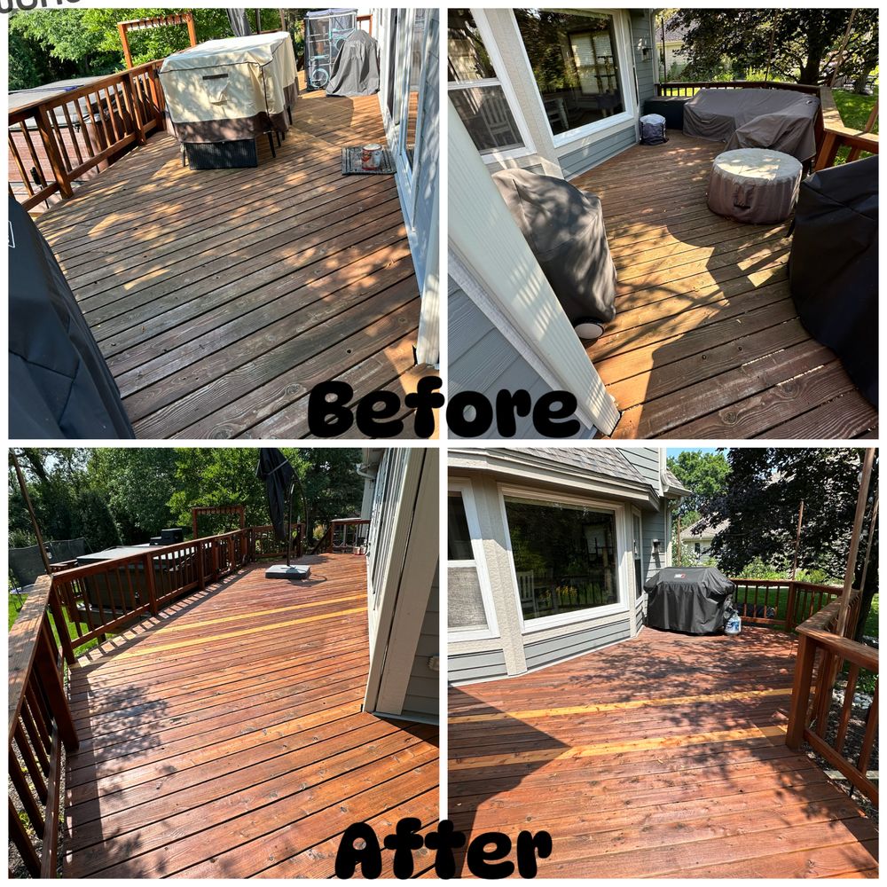 Deck Painting/ Staining  for Prestige Milwaukee in Milwaukee, WI