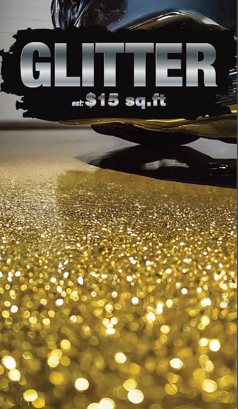 Glitter for Hardline Coatings DFW in Dallas, TX