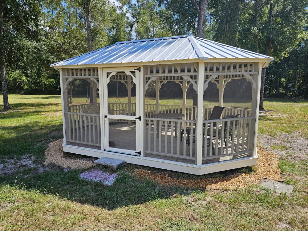 Enhance your outdoor living space with our expert patio design & construction services. We create durable, stylish patios tailored to your home’s aesthetics, ensuring functional and beautiful results for relaxation or entertainment. for Deeper Roots Landscape in High Springs, FL