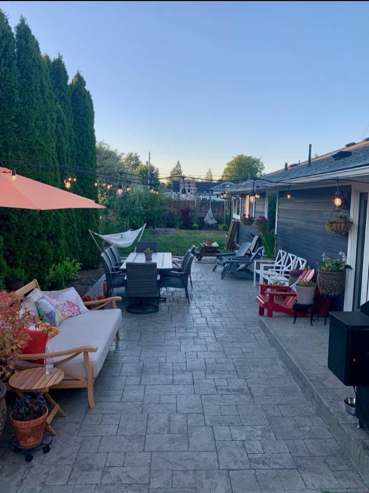 Transform your outdoor space into a beautiful and functional patio oasis with our expert Patio Design & Installation service. Enhance your home with durable concrete solutions tailored to fit your style. for MC concrete in Shelton, WA