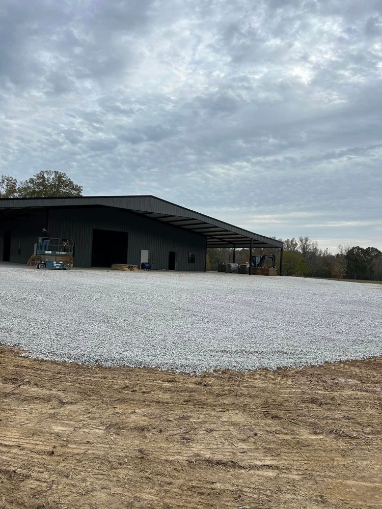 Excavating for Lambert Equipment Services in Hessmer, LA