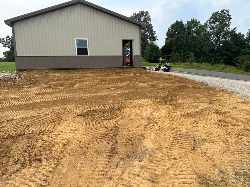 Land Grading for A&S Excavating in Hanson, KY