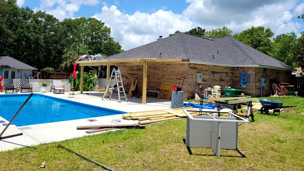 Transform your outdoor living space with our expert Deck & Patio Installation service. Our skilled team will enhance your home's beauty and functionality, creating the perfect oasis for relaxation and entertainment. for Baker's Home Services in Vancleave, Mississippi