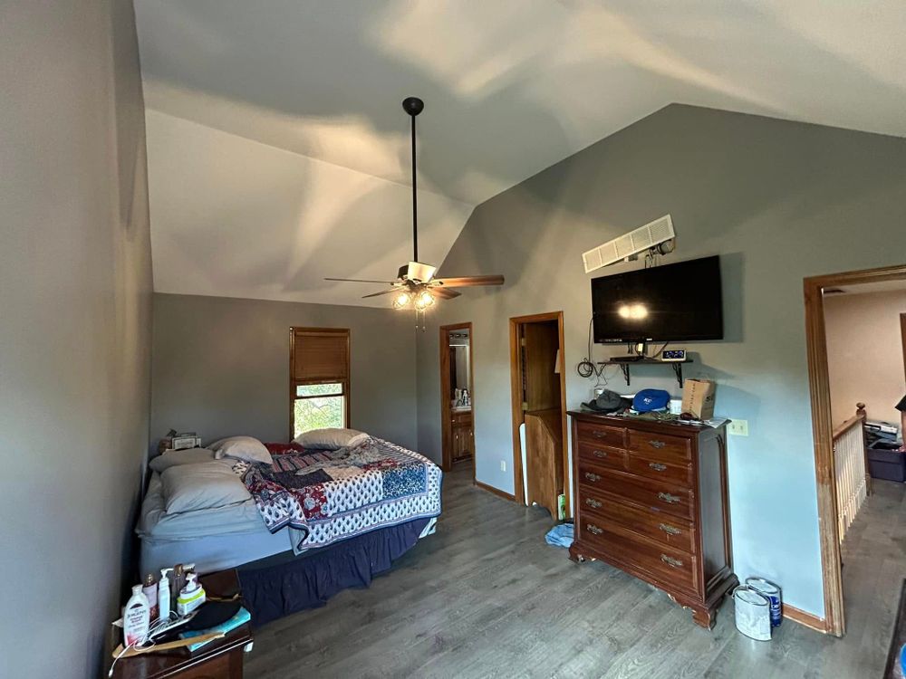 Enhance your home's appeal with our expert vinyl flooring services, offering stylish and durable solutions. Perfectly complementing our premium painting, we ensure a seamless finish for a stunning transformation. for Higgins Heartland Painting & Remodel in Grain Valley, MO
