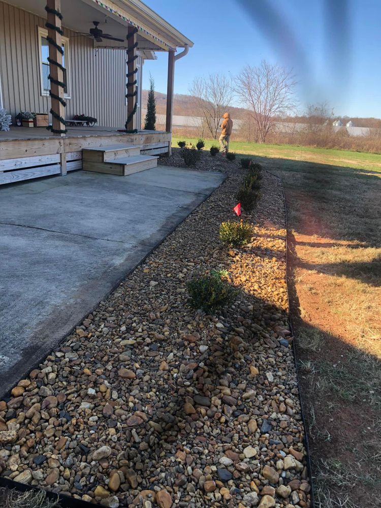 Landscape Installation for ULTIMATE LANDSCAPING in Wilkes County, NC