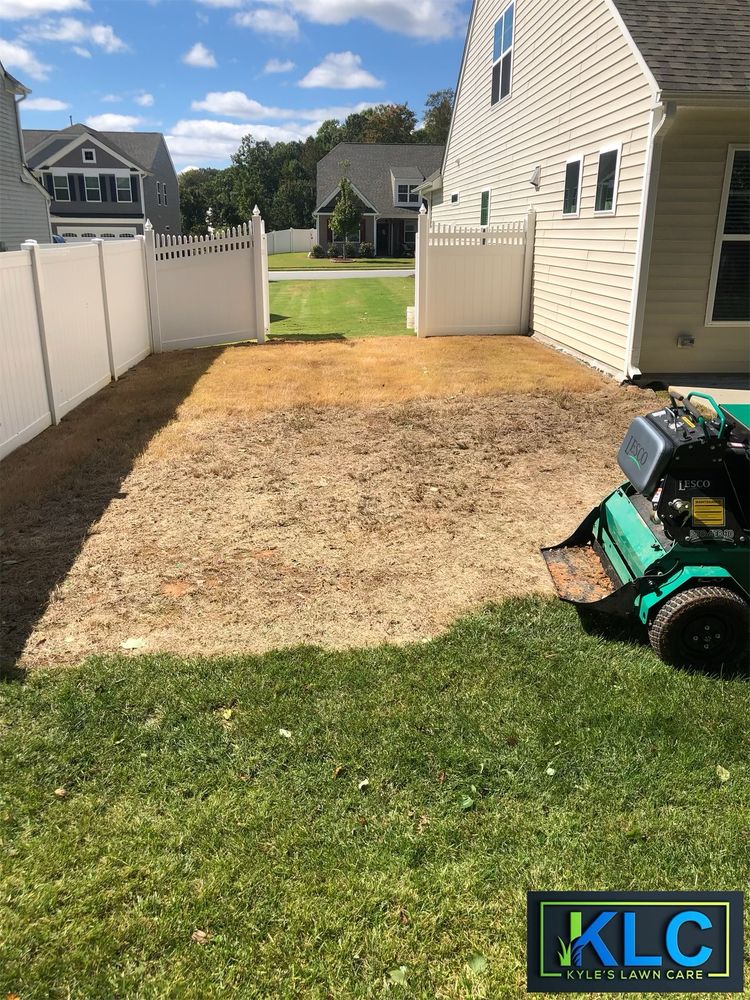 Core Aeration  for Kyle's Lawn Care in Kernersville, NC