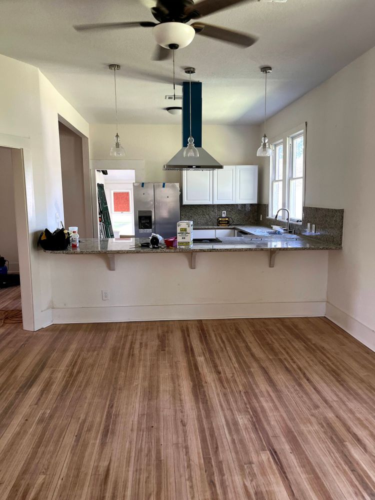 Construction for TNSservices in Freeport, TX