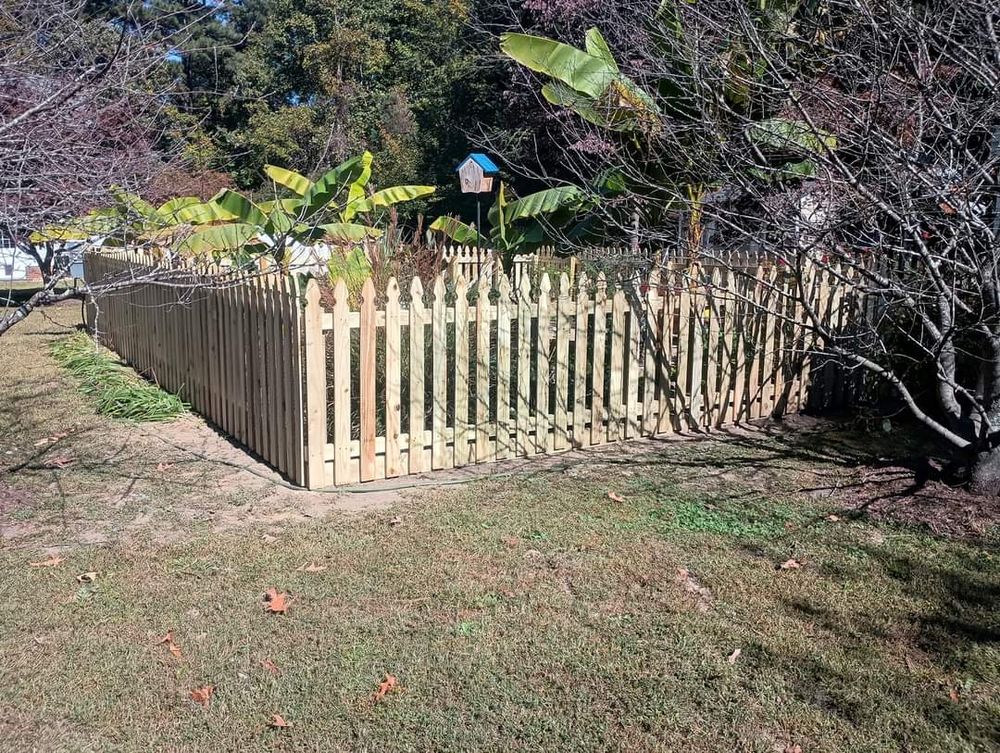 4 ft wood fencing  for Fence Masters in Gloucester County, VA