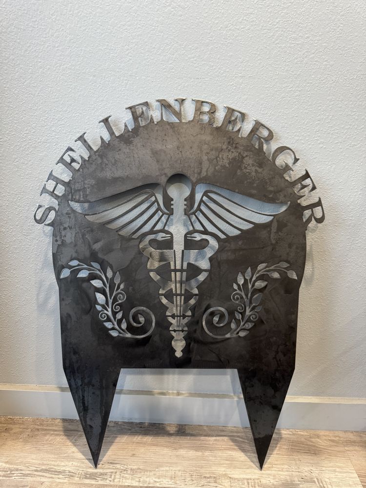 Small CNC Plasma Cut Signs for Mojo Welding & Fabrication in Broken Arrow, OK