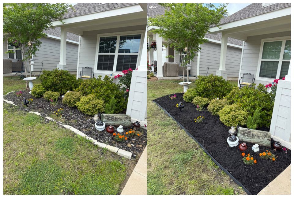 Transform your outdoor space with our expert Landscape Installation service, featuring customized designs and quality craftsmanship to enhance beauty, functionality, and value for your home environment. for Green Scapes Landscaping in Terrell, TX