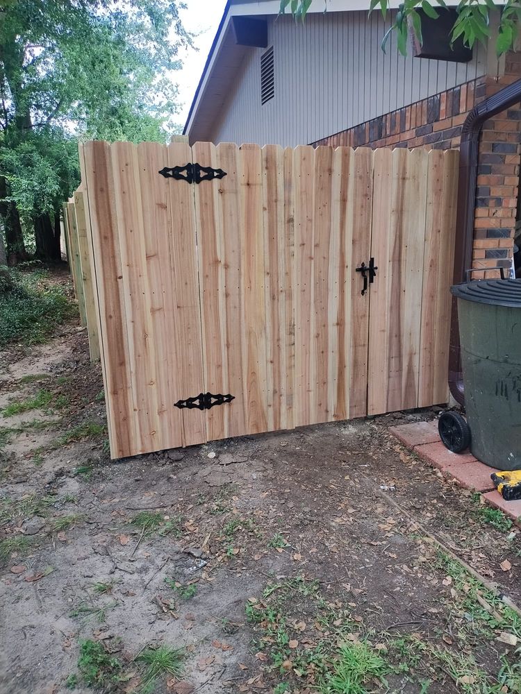 Fencing for M-Z Excavations in College Station, TX