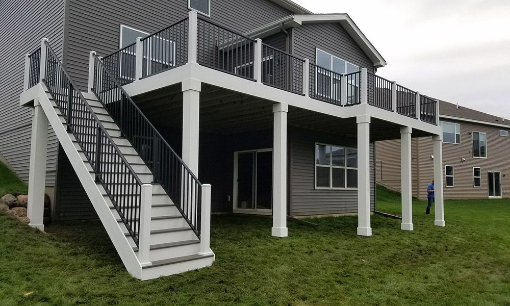Composite Decks for R&R Home Services (RR Affordable Deck Builders) in Schaumburg, IL
