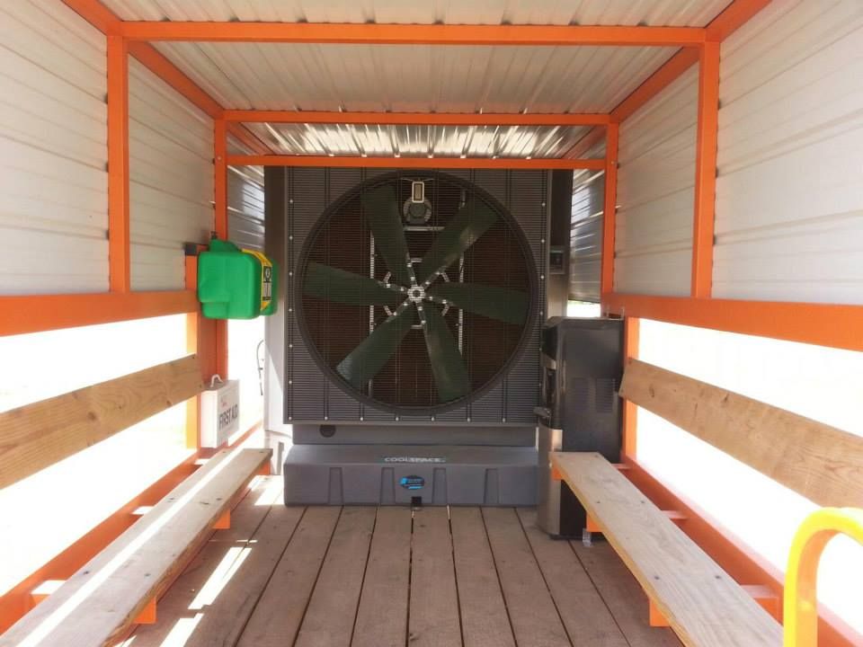 Our Heat Relief Trailers service offers temporary cooling solutions for residential properties during hot weather conditions, providing homeowners with quick and efficient relief from high temperatures. for Hejny Services in Miles,  TX