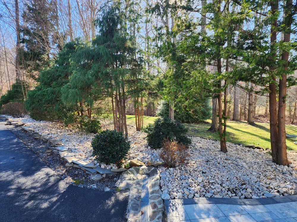 Enhance your outdoor space with our expert stone placement services. We carefully select and position stones to create stunning pathways, patios, or decorative elements that blend seamlessly with your landscape design. for Lakeside Landscaping  in Gordonsville, VA