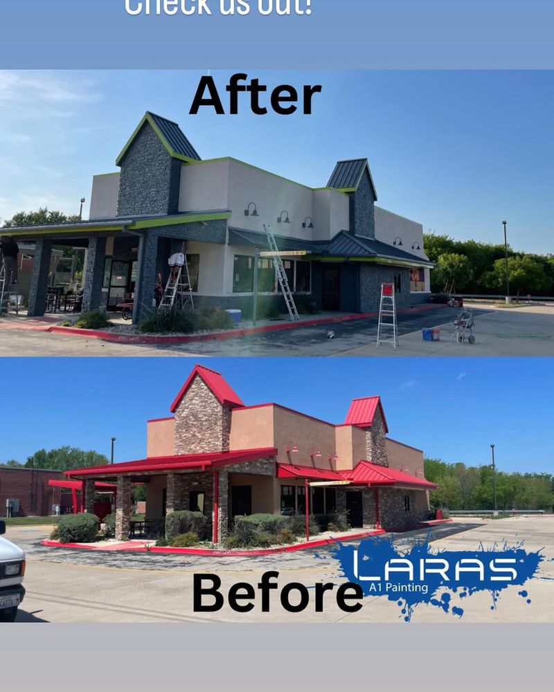 Exterior Painting for Lara's A1 Painting in Dallas, TX