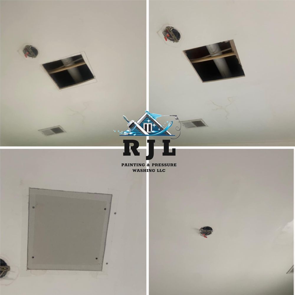 Our Drywall and Plastering service ensures flawless walls by providing expert installations, repairs, and finishing touches for a seamless and professional look in your home. for RJL Painting & Pressure Washing LLC in Charleston, SC