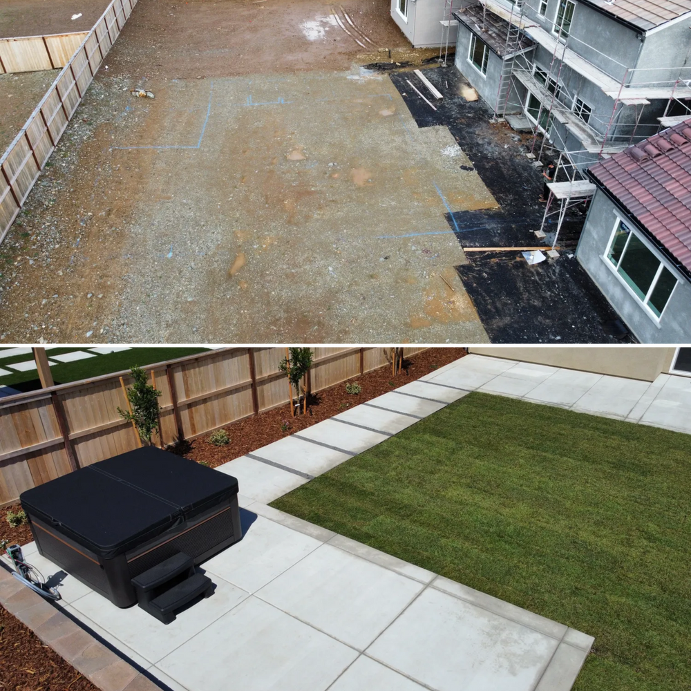 “Before & After” for Diamond Landscape & Hardscape in Diamond Springs, CA