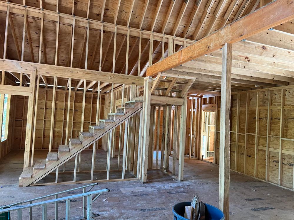 Enhance your home's stability and aesthetics with our expert framing service. Our skilled team ensures precise, durable, and efficient construction tailored to meet your remodeling needs for a lasting foundation. for Supreme General Contracting in Goose Creek, SC