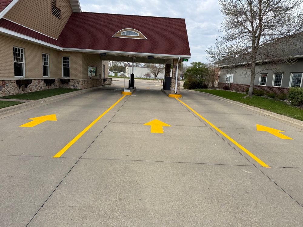 All Photos for Midwest Line Striping LLC in Spirit Lake, IA