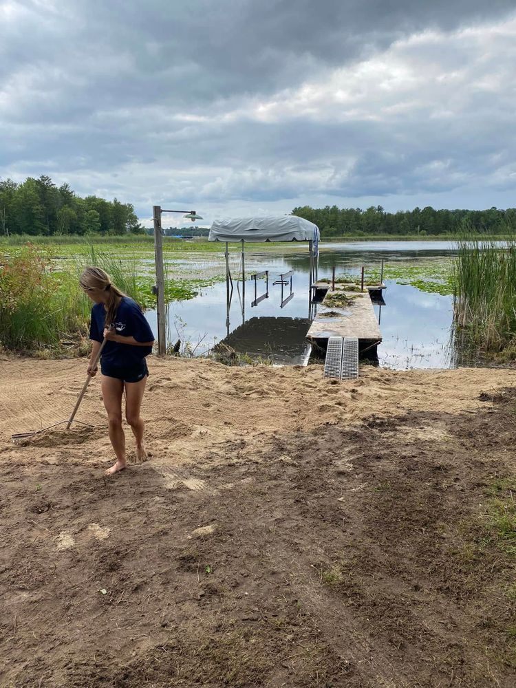 Transform your outdoor oasis with our Lakefront Services. We specialize in designing and maintaining stunning, eco-friendly lakeside landscapes that enhance beauty while preserving the natural shoreline environment for your enjoyment. for JT’s Underwater Landscaping in Brainerd, MN
