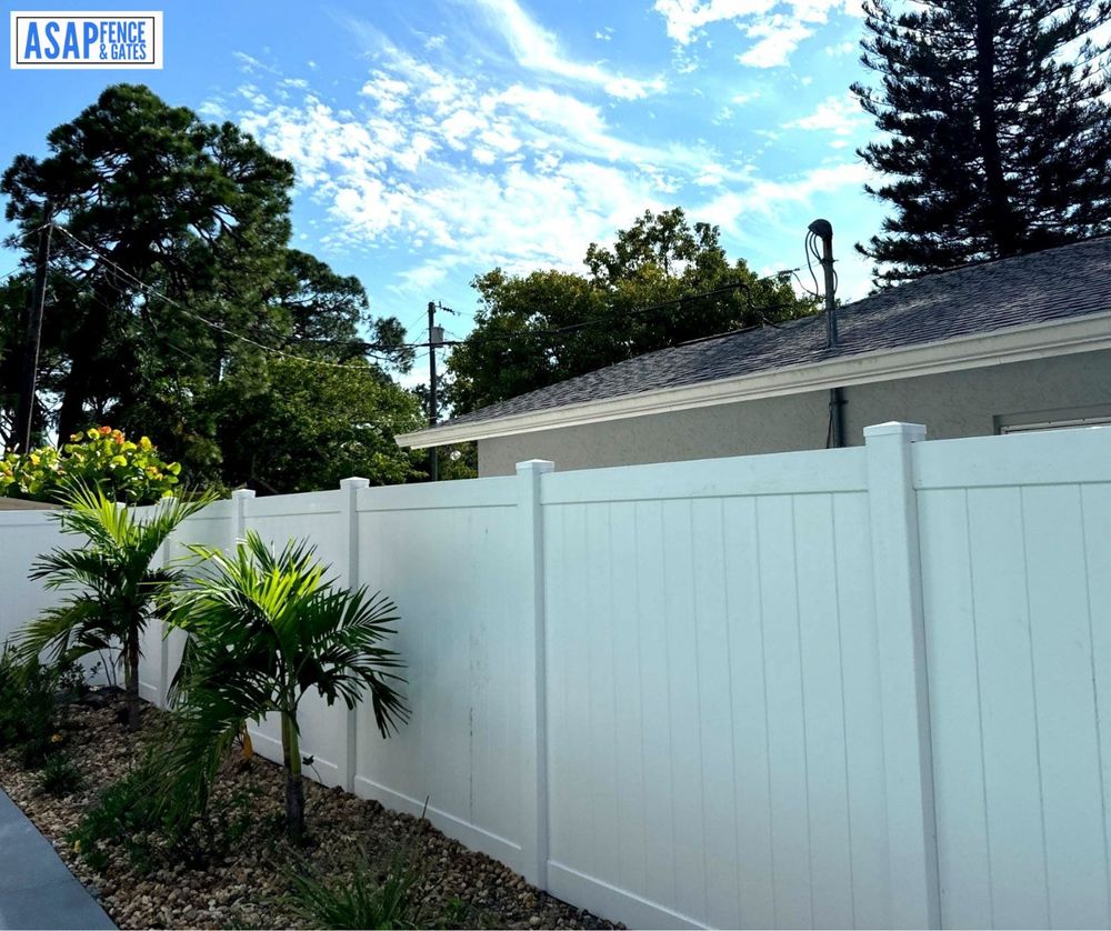 Vinyl Fence Options for ASAP Fence & Gates - Central, FL in Leesburg, FL