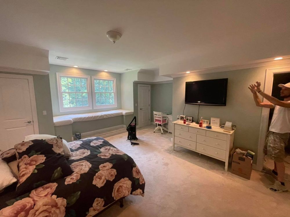 Interior Painting is the process of painting the interior walls and ceilings of a structure. Our company offers this service to homeowners who are looking for a new look or simply want to freshen up their home's appearance. for OMG Painting in Springfield, MA