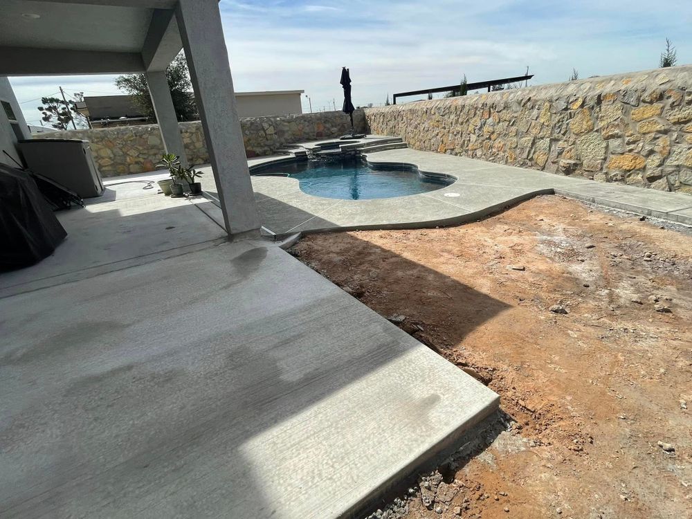 Residential Concrete for Melendez Concrete Group, LLC in El Paso, TX 