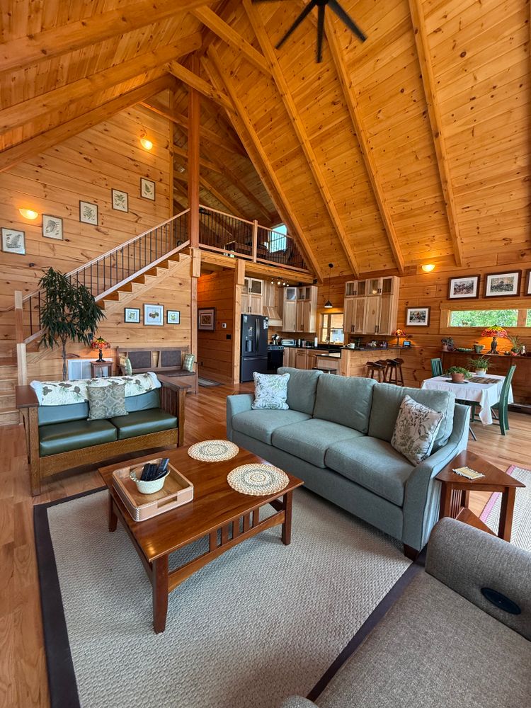Interior Photographs for Rockbridge Home and Barns in Rockbridge County, VA